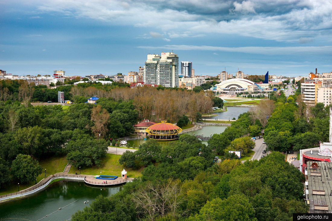 Уссурийский бульвар в Хабаровске фото