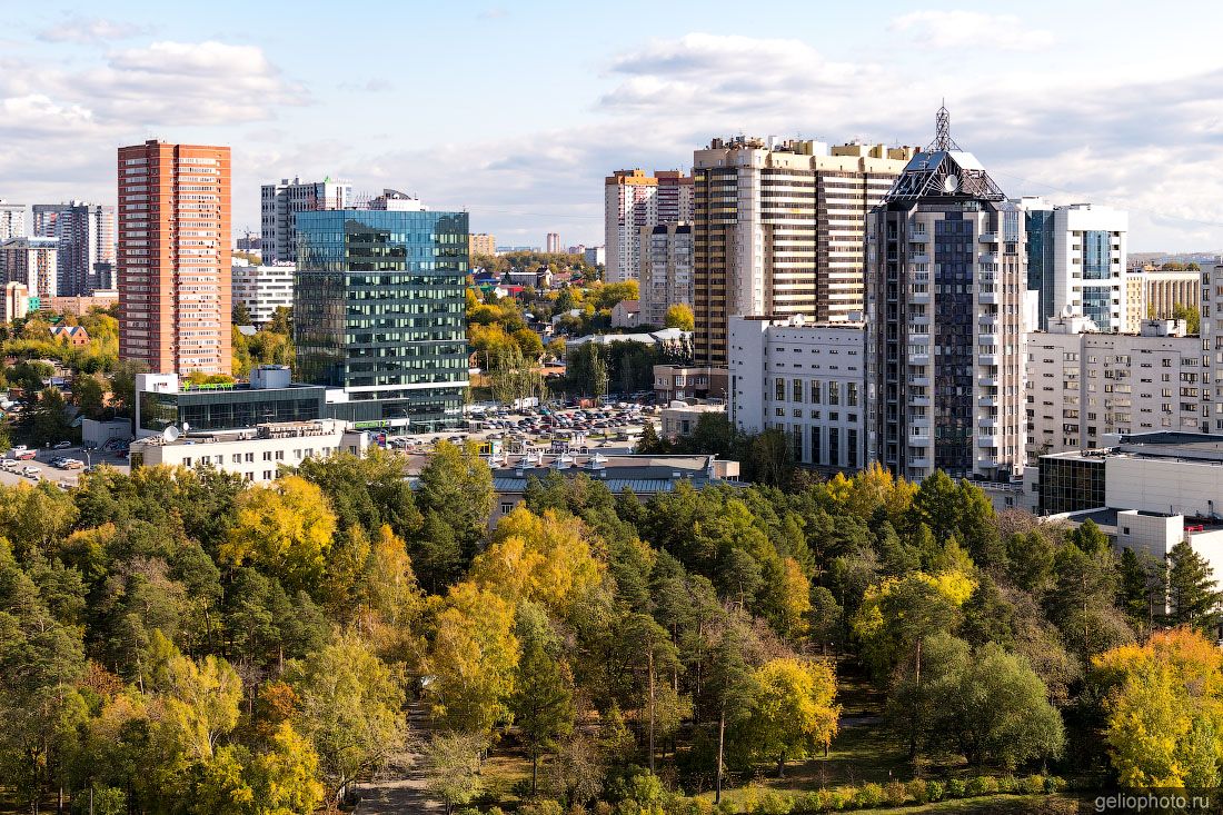 Сквер Закаменский в Новосибирске фото