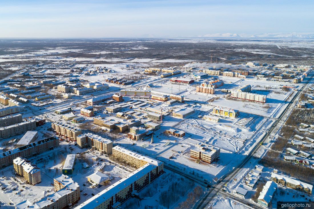 Лабытнанги с высоты фото