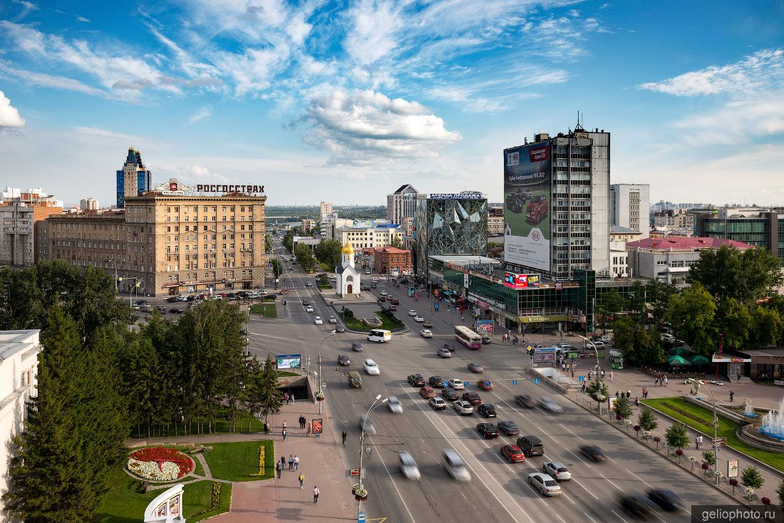 Часовня Николая Чудотворца в Новосибирске фото