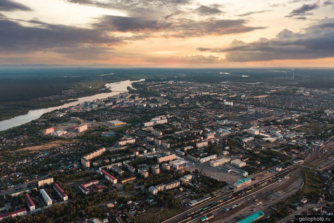 Бийск вид сверху фото