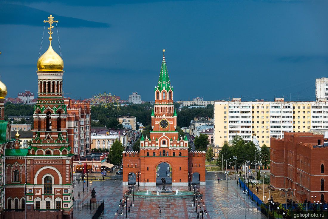 Йошкар-Олинская Благовещенская башня фото