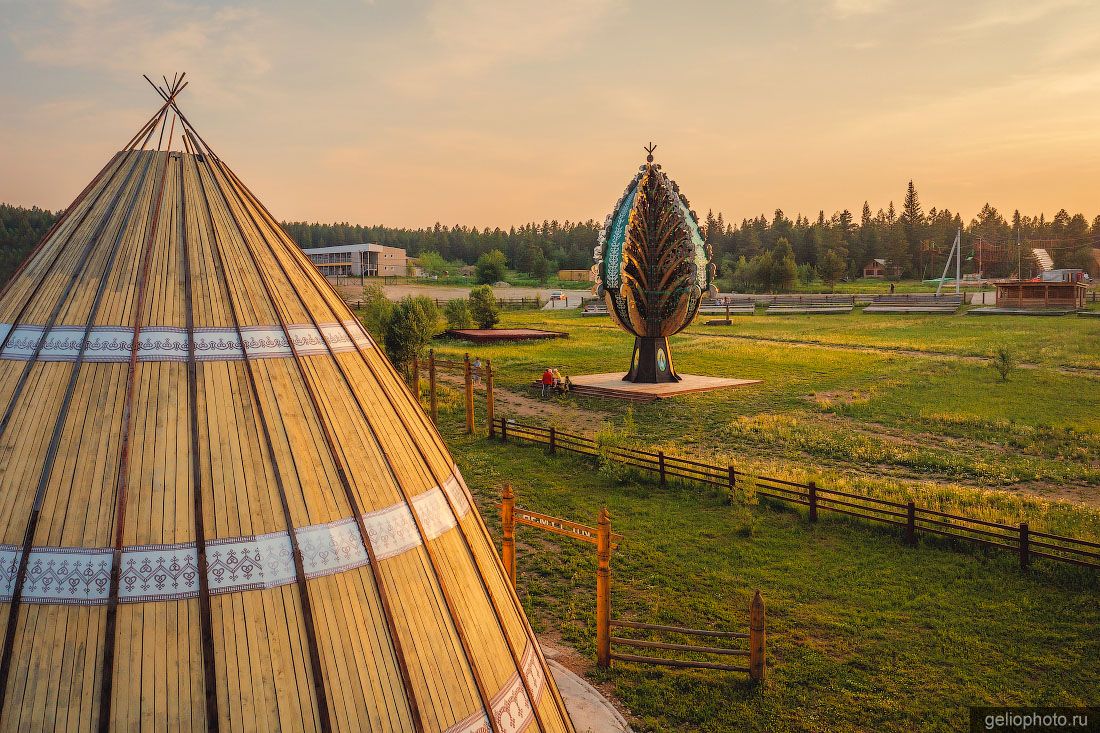 Этнографический комплекс Сэвэки в Алдане фото