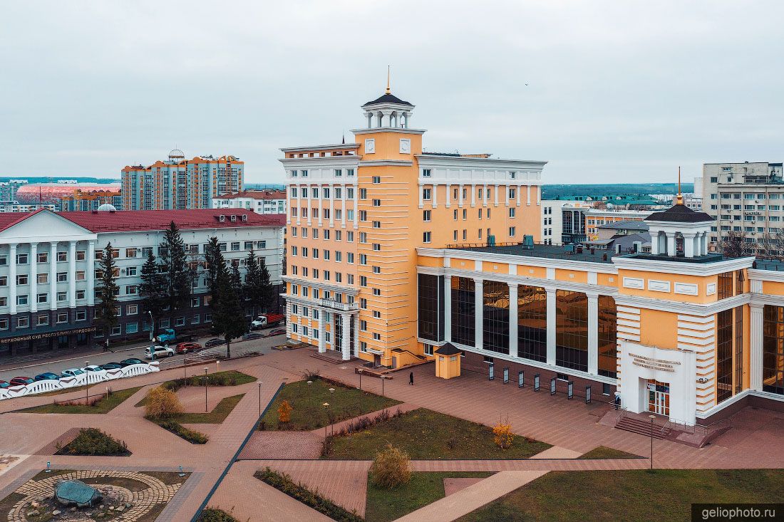 Национальная библиотека Пушкина в Саранске фото