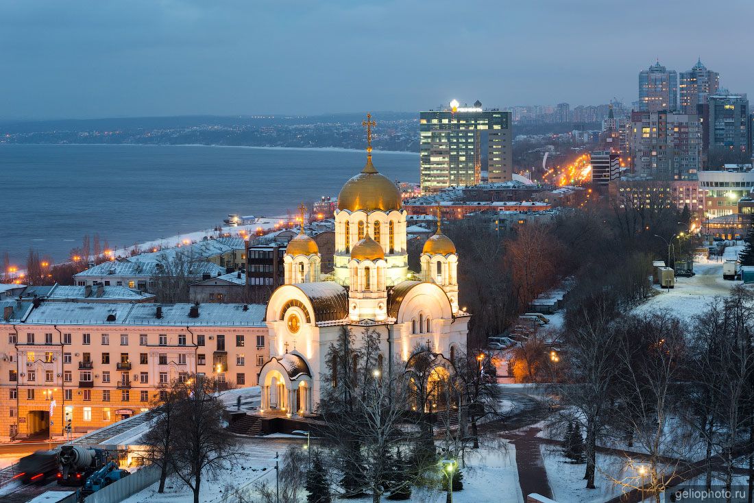 Храм Георгия Победоносца в Самаре фото