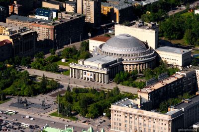 НОВАТ в Новосибирске с высоты фото