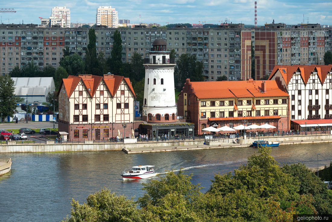 Рыбная деревня в Калининграде фото