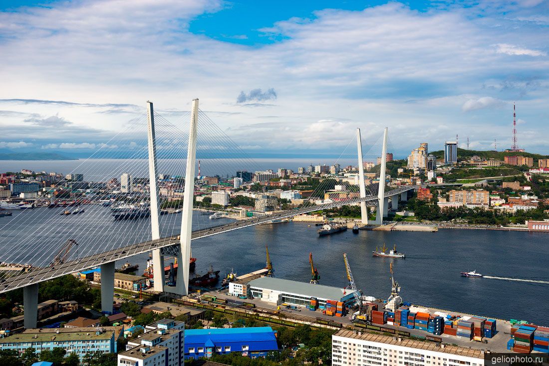 Золотой мост во Владивостоке фото