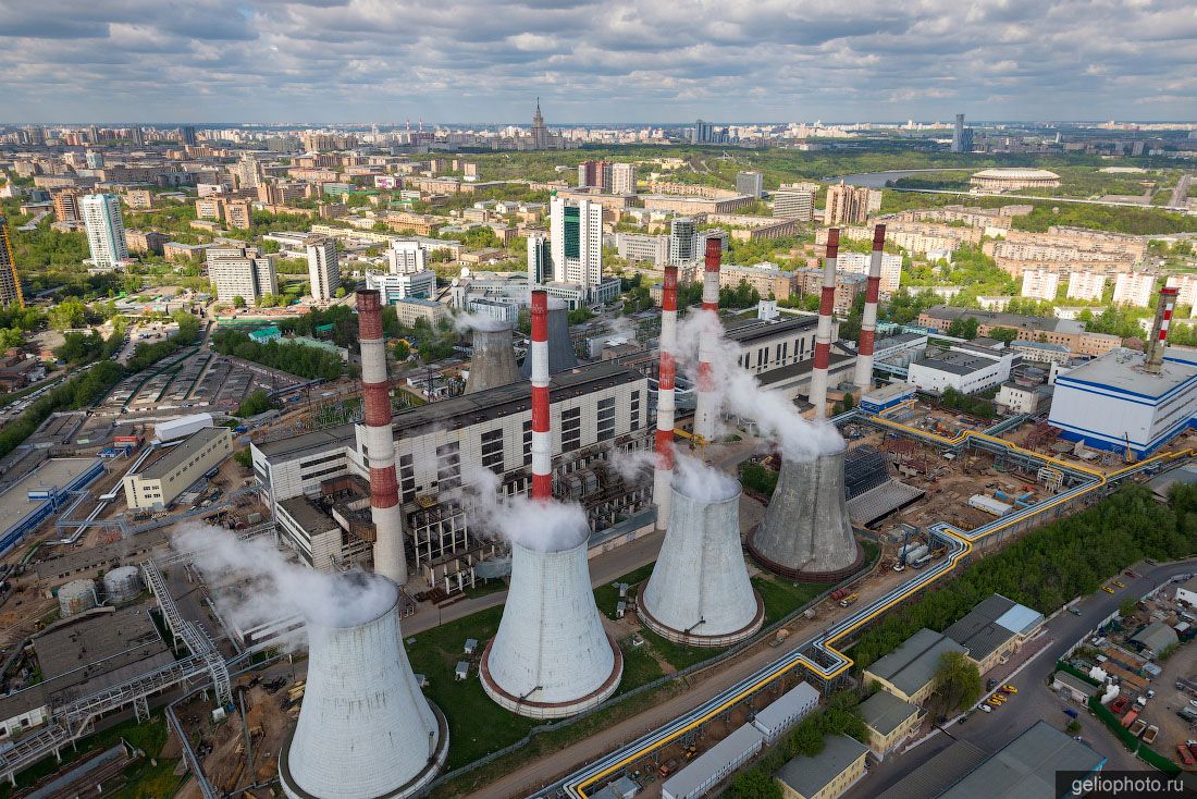ТЭЦ-20 в Москве фото