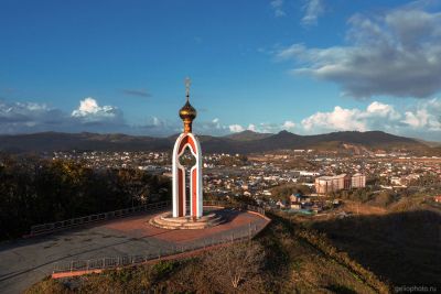 Звонница на Лебединой сопке в Находке фото