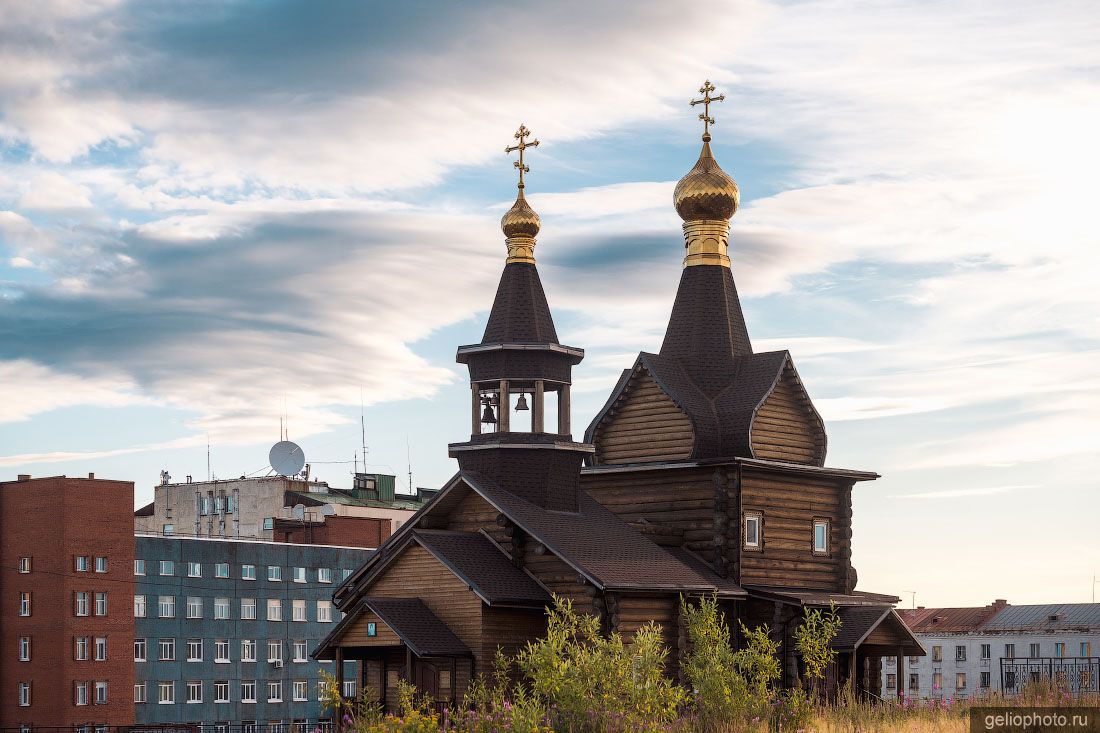 Часовня Святителя Луки в Норильске фото