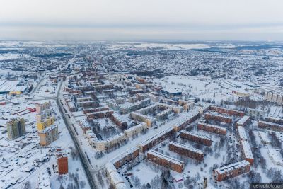 Улица Желябова в Анжеро-Судженске фото