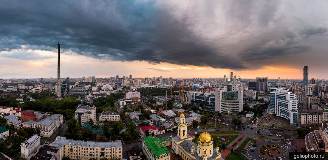 Панорама Центра Екатеринбурга фото