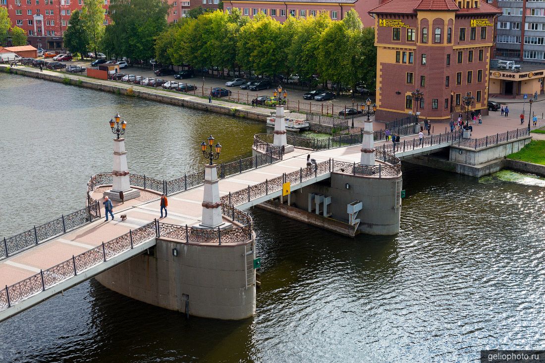 Юбилейный мост в Калининграде фото