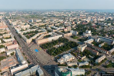 Площадь Революции в Челябинске фото