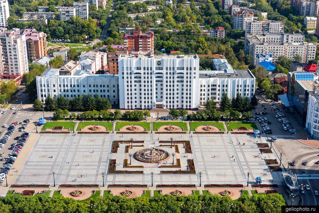 Площадь Ленина в Хабаровске фото