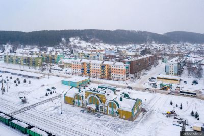 ЖД вокзал Калтан-Главный фото