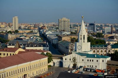 Спасская башня Казанского Кремля фото