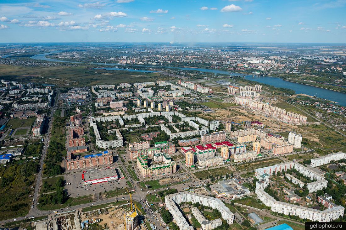 5 и 6 микрорайоны на левом берегу в Омске фото