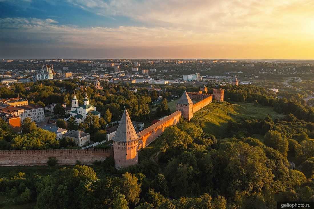 Смоленская Крепостная стена фото
