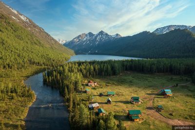 Туристическая база на Мультинских озёрах фото