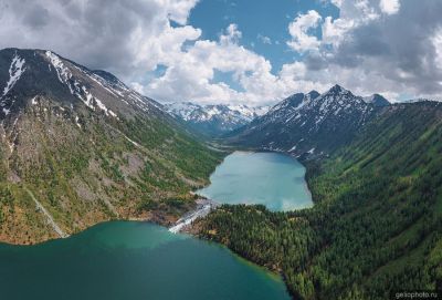 Среднее и Нижнее озёра на Мультинских озёрах фото