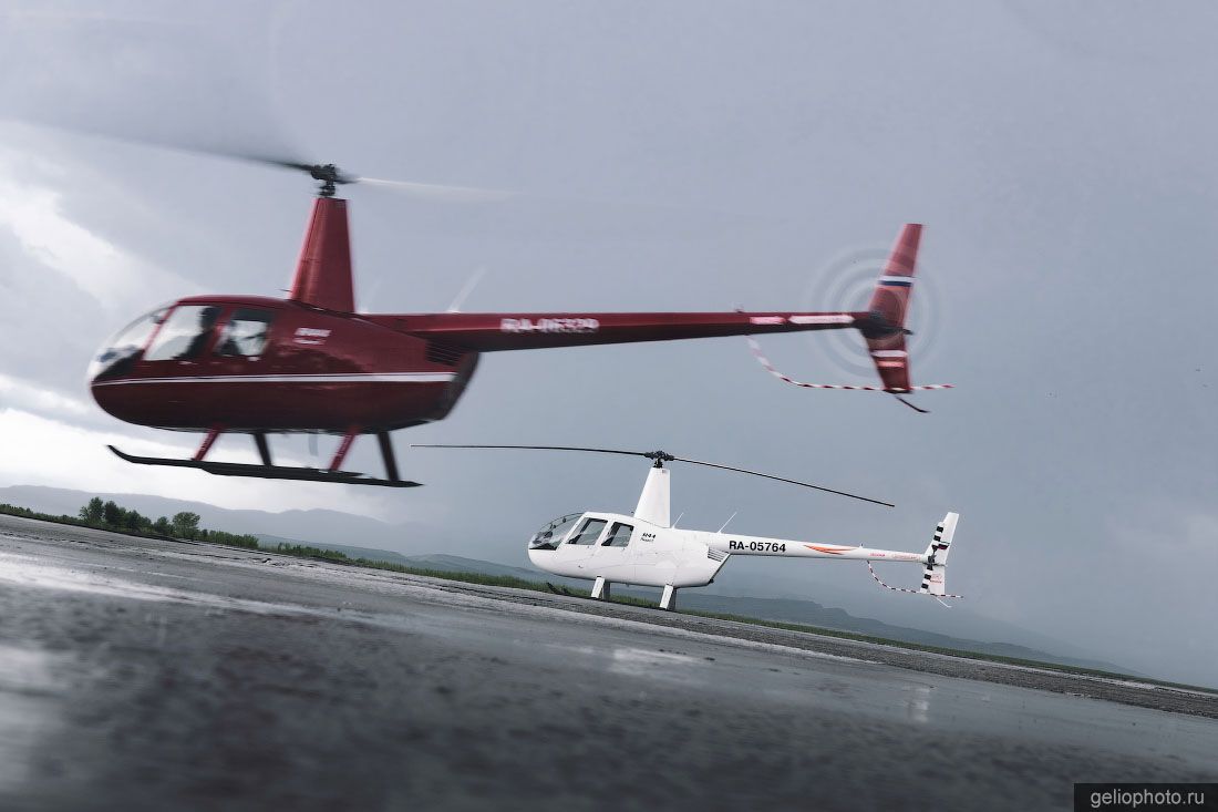 Вертолёты Robinson R44 фото