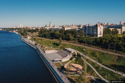 Центральная Набережная в Перми фото