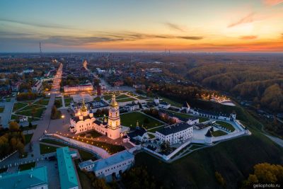 Тобольский Кремль с высоты фото