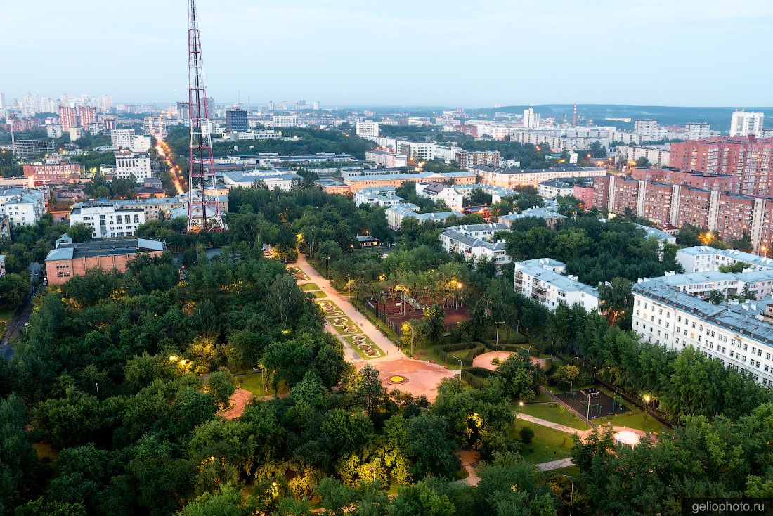 Сад Павлика Морозова в Екатеринбурге фото