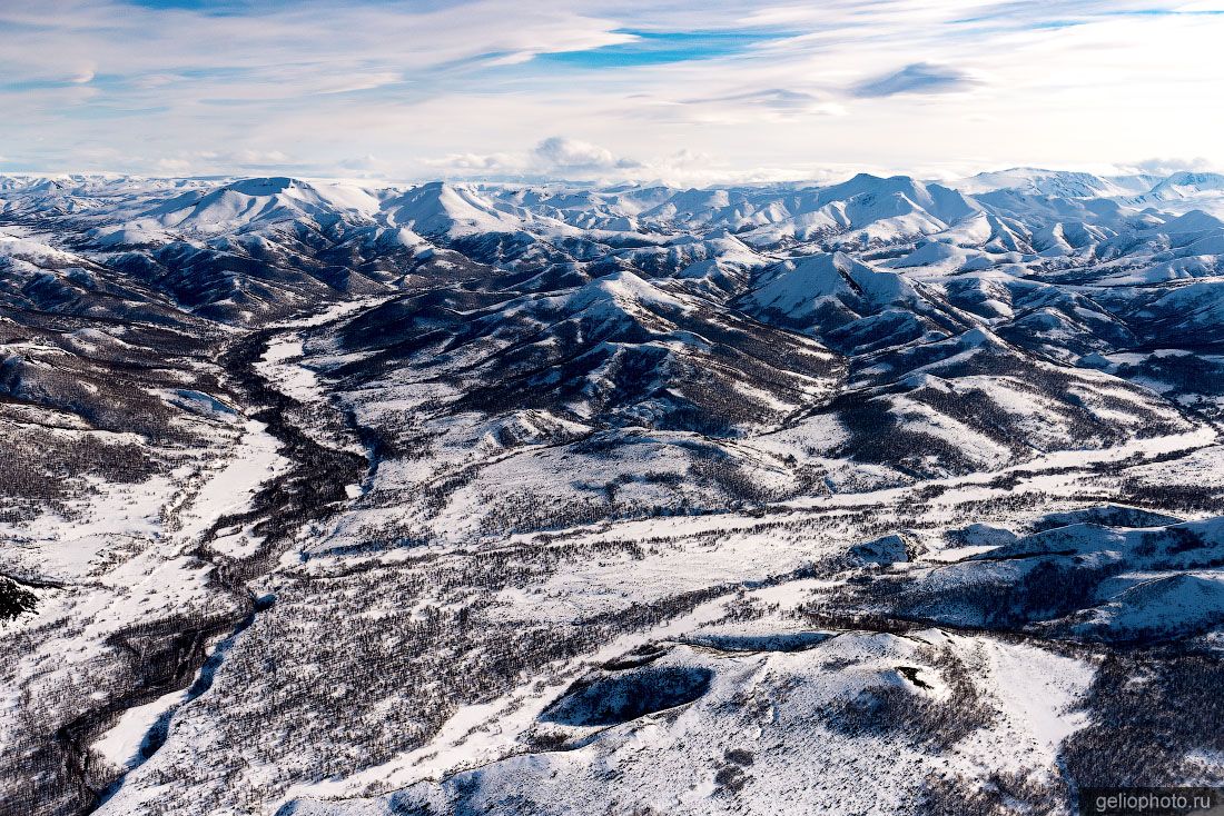 Северная Камчатка зимой фото