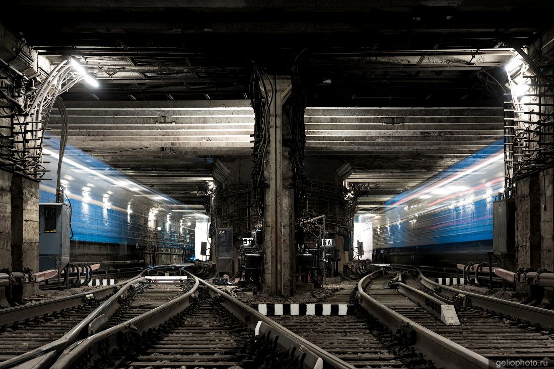 Тоннели Новосибирского метрополитена фото