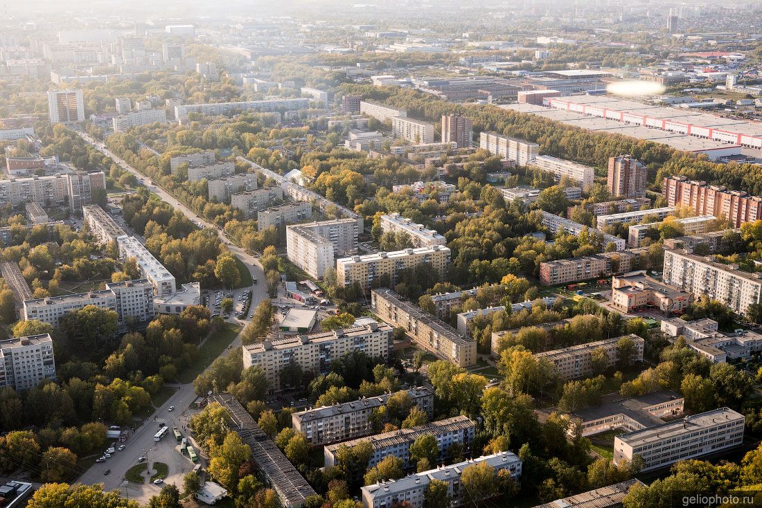 Затулинский жилмассив в Новосибирске фото