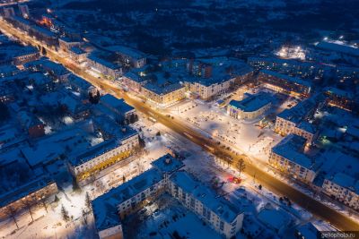 Площадь Победы в Ленинске-Кузнецком фото