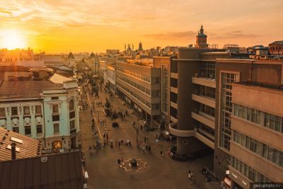 Улица Баумана в Казани фото