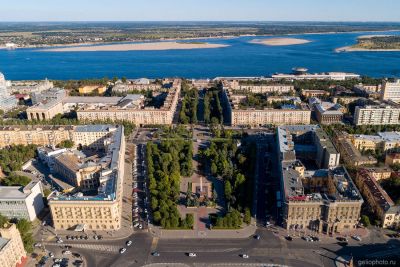 Площадь Павших Борцов в Волгограде фото