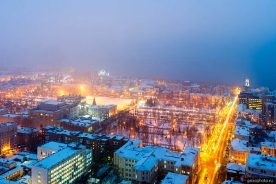 Вилоновская улица в Самаре зимой фото