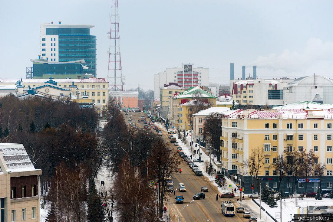 Улица Заки Валиди в Уфе фото