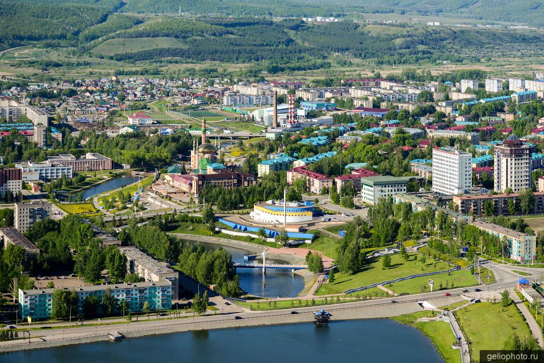 Альметьевск с высоты фото