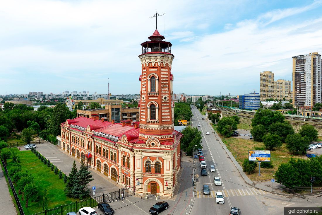 Каланча пожарной команды в Волгограде фото