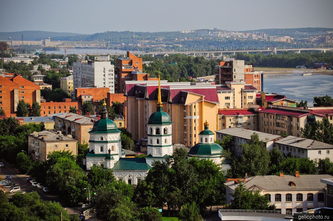 Свято-Троицкий храм в Иркутске фото