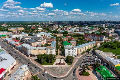 Площадь Ленина в Рязани фото