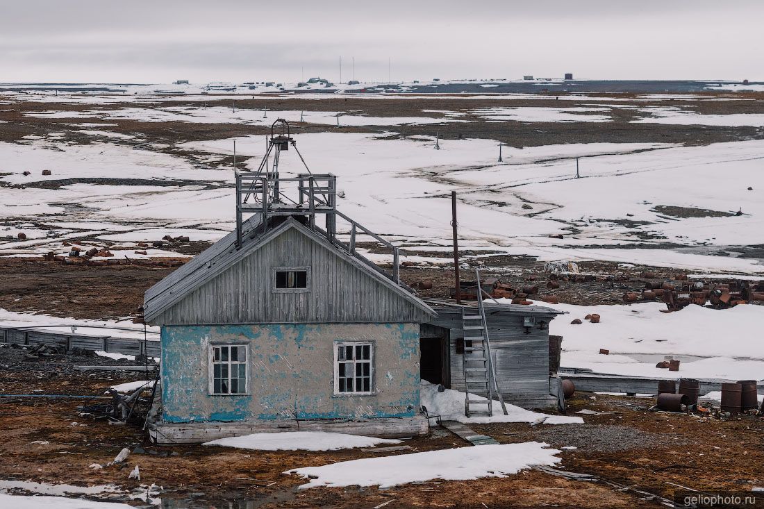 Старая Метеостанция на мысе Челюскин фото