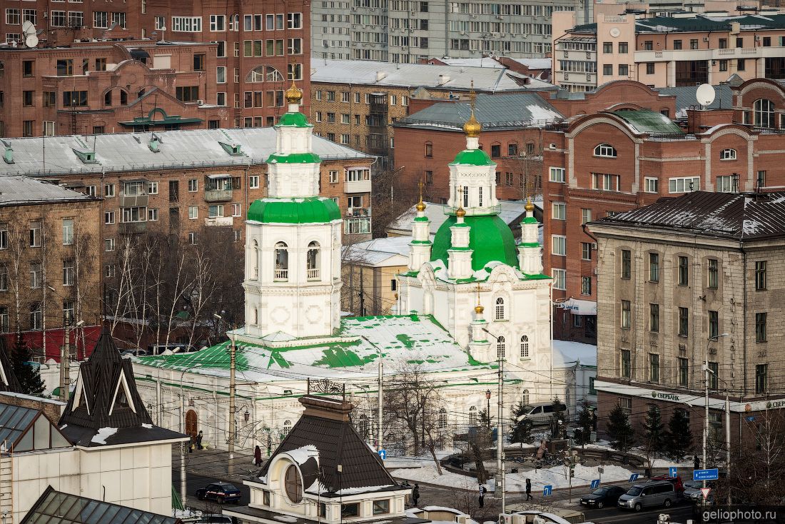 Покровский Кафедральный Собор в Красноярске фото