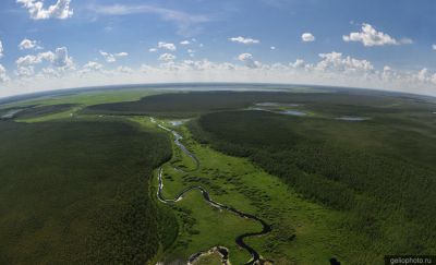 Природа Новосибирской области с высоты фото