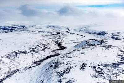 Парапольский Дол на Камчатке с высоты фото