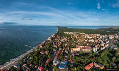 Зеленоградск с высоты фото