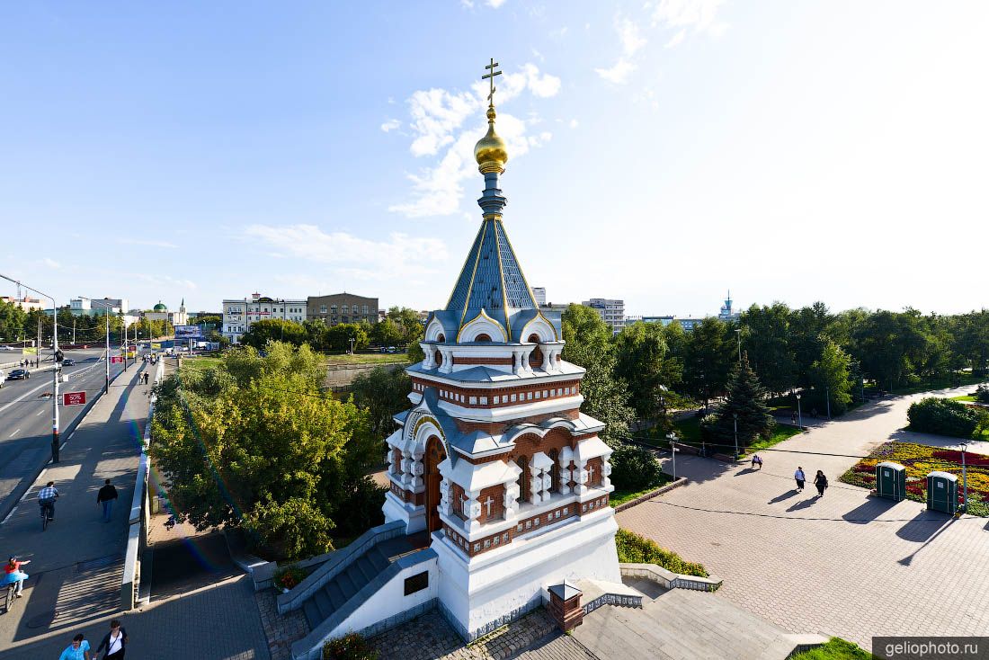 Серафимо-Алексеевская часовня в Омске фото