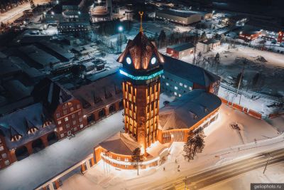 Пожарная башня в Ноябрьске фото