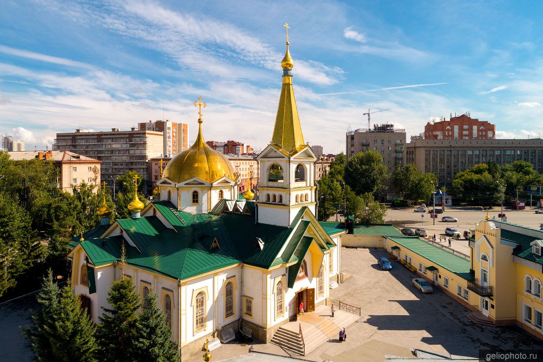 Вознесенский собор в Новосибирске фото